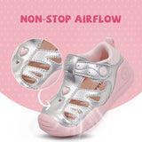 TARANIS Stage 2 Summer Toddler Non-Slip Walking Sandals - Unisex Water Shoes with Protective Toe Cap