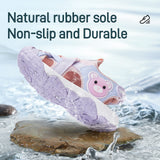 TARANIS Stage 3 Kids' Breathable Non-Slip Sandals with Velcro Strap - Casual Beach & Stream Water Shoes