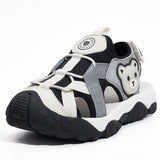 TARANIS Stage 3 Kids' Breathable Non-Slip Sandals with Velcro Strap - Casual Beach & Stream Water Shoes