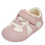 TARANIS 1 Stage Cream Toddler Walking Shoes for Boys and Girls with Wide Toe and Soft Bean Fiber Insole