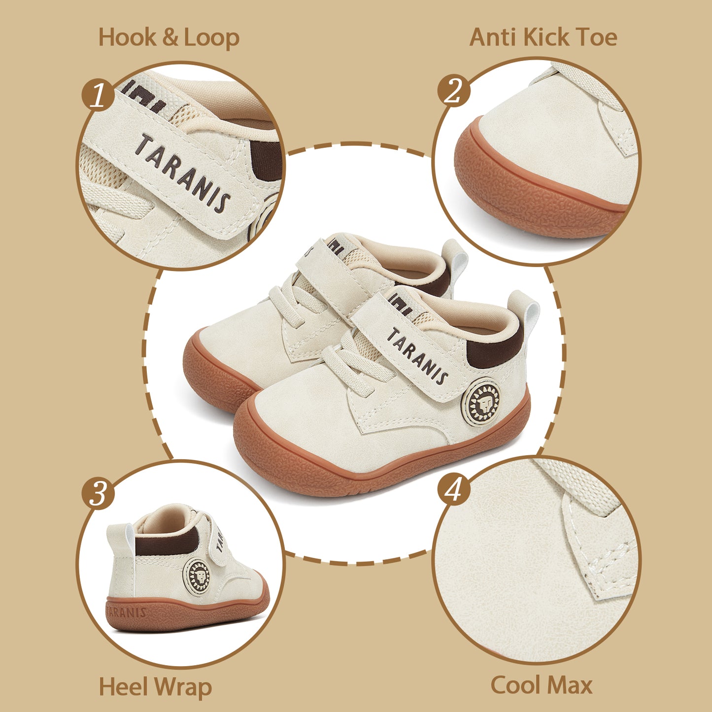 TARANIS First Walking Shoes