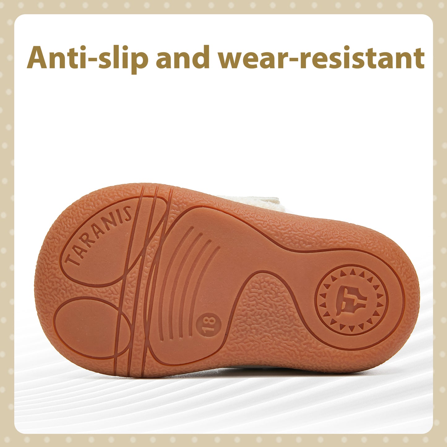 TARANIS First Steps Shoes Leather