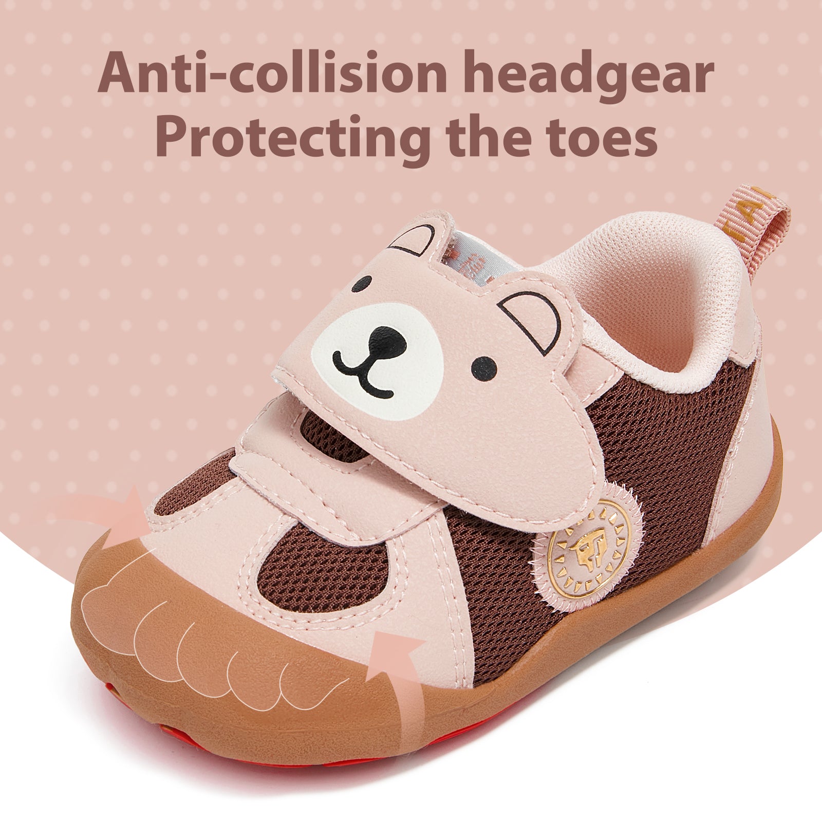 lightweight first-step shoes for infants 6–18 months