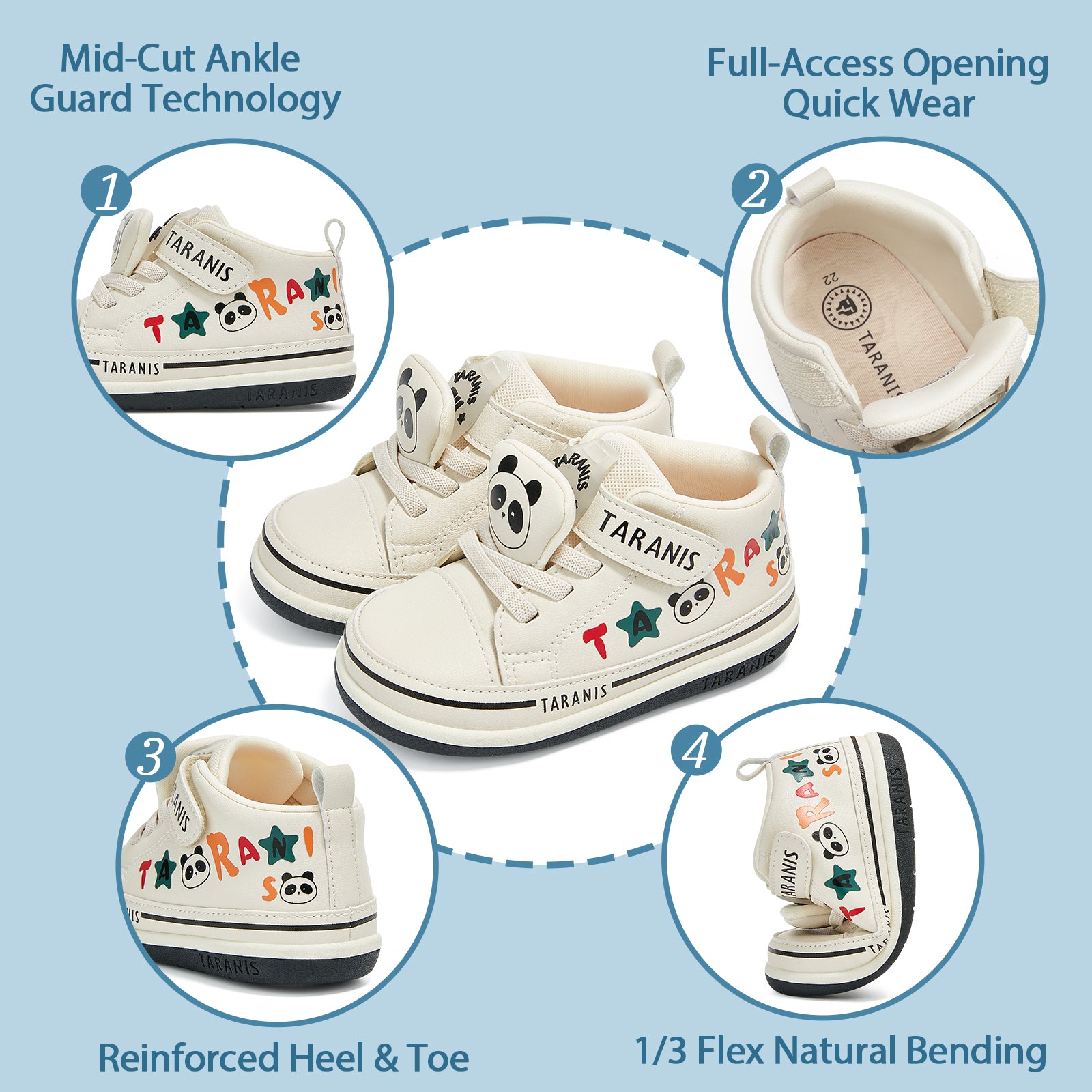 lightweight first-step shoes for infants 6–18 months