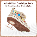 TARANIS 2 Stage 211 Series Boys and Girls Baby Sneakers with Panda Design Mid Cut Support Easy Wear Soft Sole
