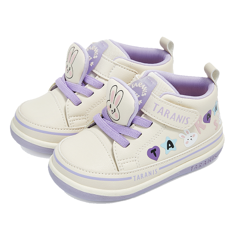 TARANIS 2 Stage 211 Series Boys and Girls Baby Sneakers with Panda Design Mid Cut Support Easy Wear Soft Sole