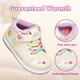 TARANIS Stage 2 211 Baby Girls & Boys Winter Fleece-Lined Warm First Walkers Non-Slip Shoes