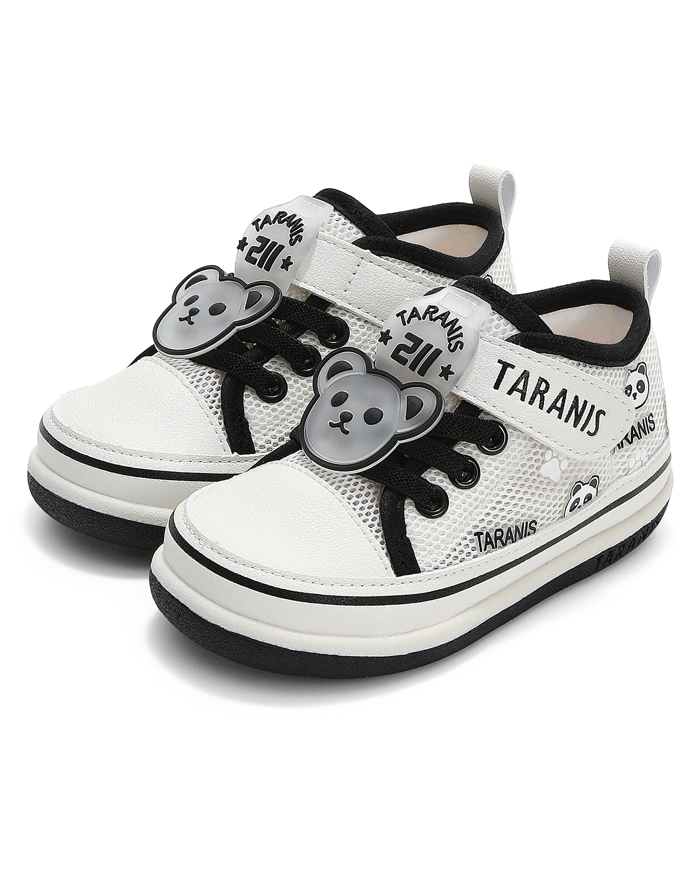 wide toe box baby walking shoes showing foot-shaped design and flexible forefoot bending for healthy alignment