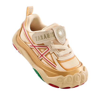 deformation-resistant Lycra upper for durable wear