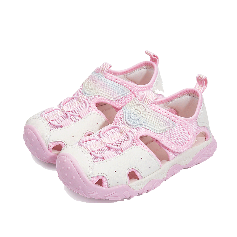 TARANIS Stage 2 Summer Baby Stream Sandals - Quick-Dry Non-Slip Water Shoes with Protective Toe Cap for Toddler Boys & Girls