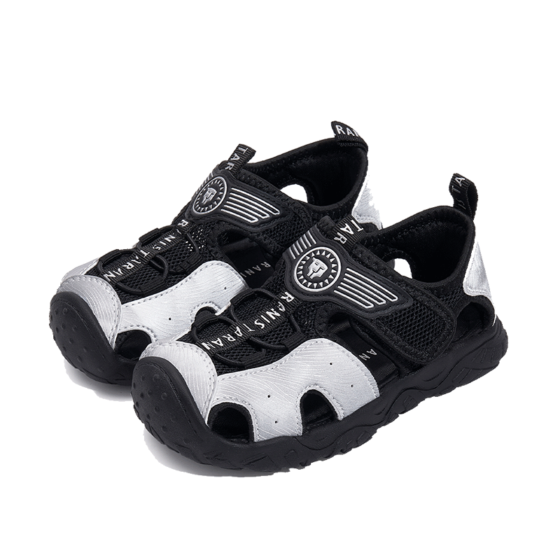 TARANIS Stage 2 Summer Baby Stream Sandals - Quick-Dry Non-Slip Water Shoes with Protective Toe Cap for Toddler Boys & Girls