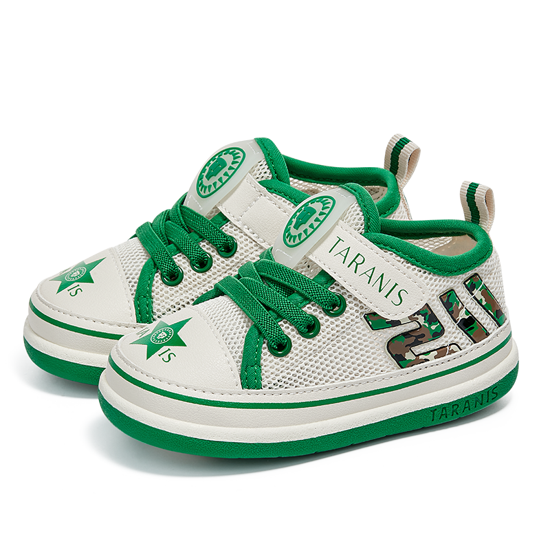TARANIS Stage 2 211 Breathable Soft Sole Baby Walking Shoes Summer New Style Supportive First Walkers For Boys And Girls